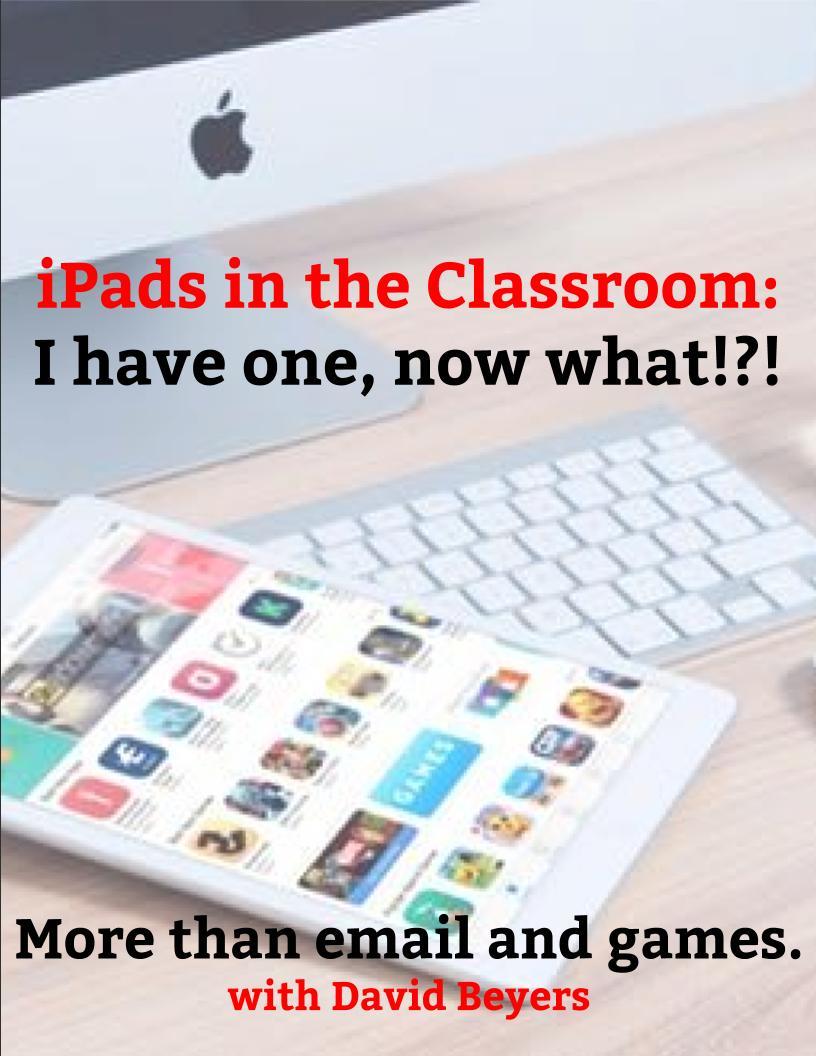 iPads in the Classroom Graduate Courses For Teachers
